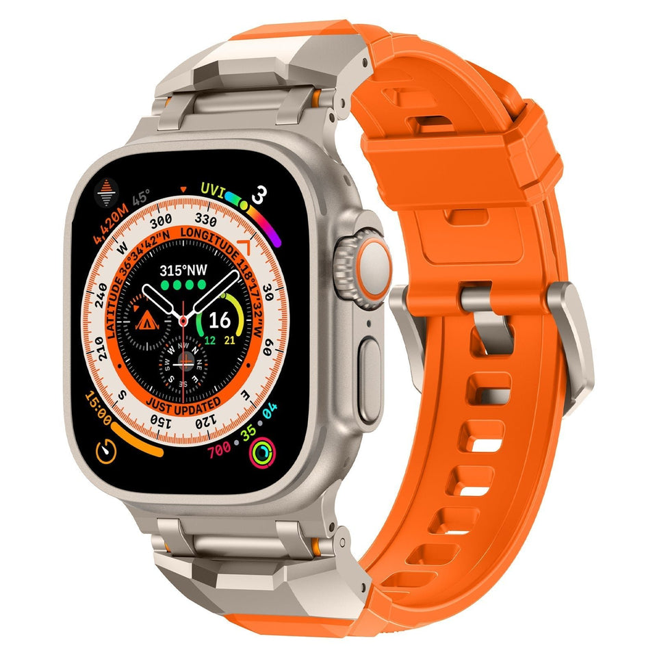 NexWing Sportband With Ultra Metal End Pieces Strap - Wear with style