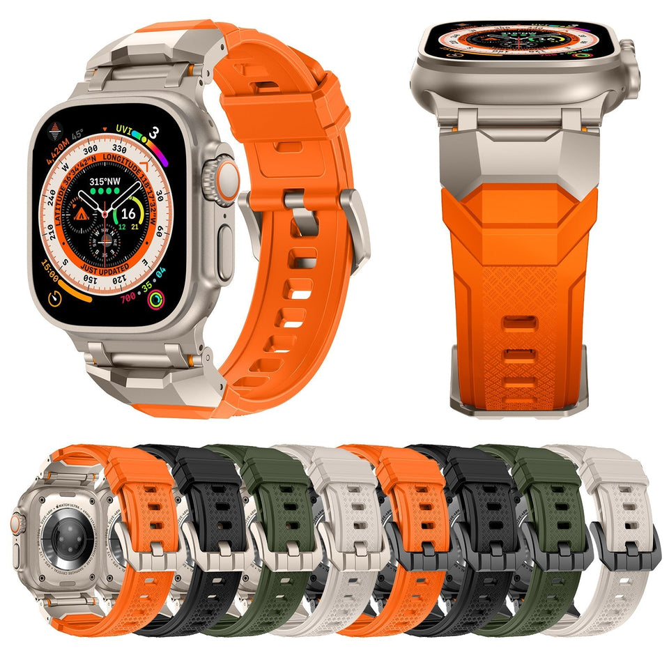 NexWing Sportband With Ultra Metal End Pieces Strap - Wear with style