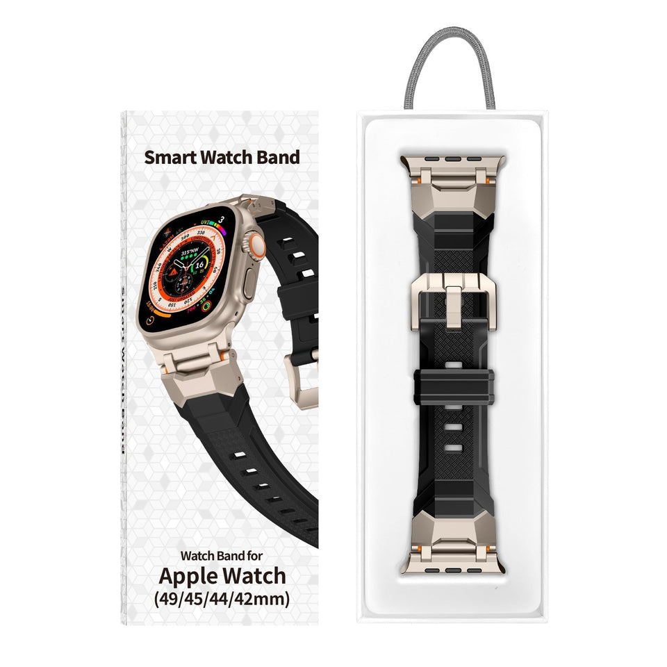 NexWing Sportband With Ultra Metal End Pieces Strap - Wear with style