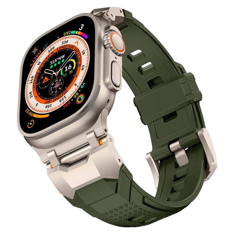 NexWing Sportband With Ultra Metal End Pieces Strap - Wear with style
