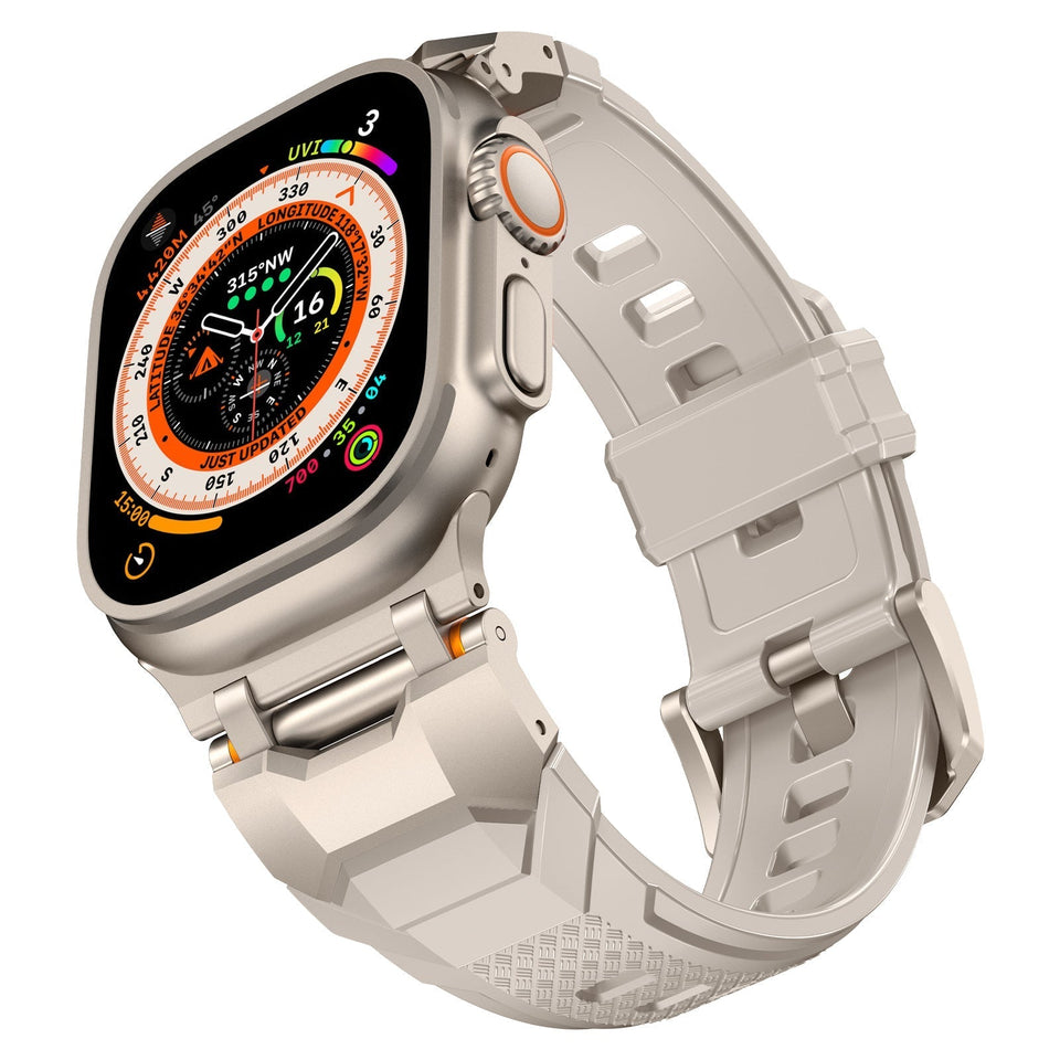 NexWing Sportband With Ultra Metal End Pieces Strap - Wear with style