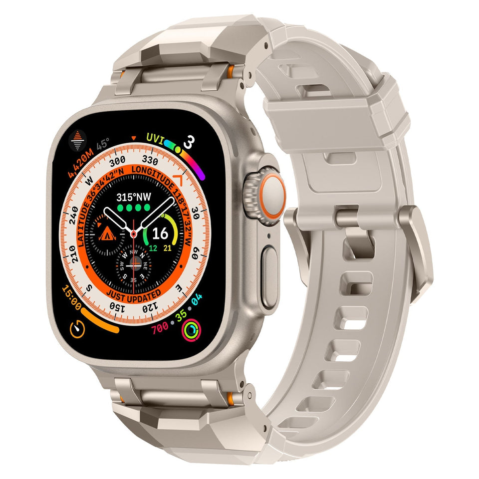 NexWing Sportband With Ultra Metal End Pieces Strap - Wear with style