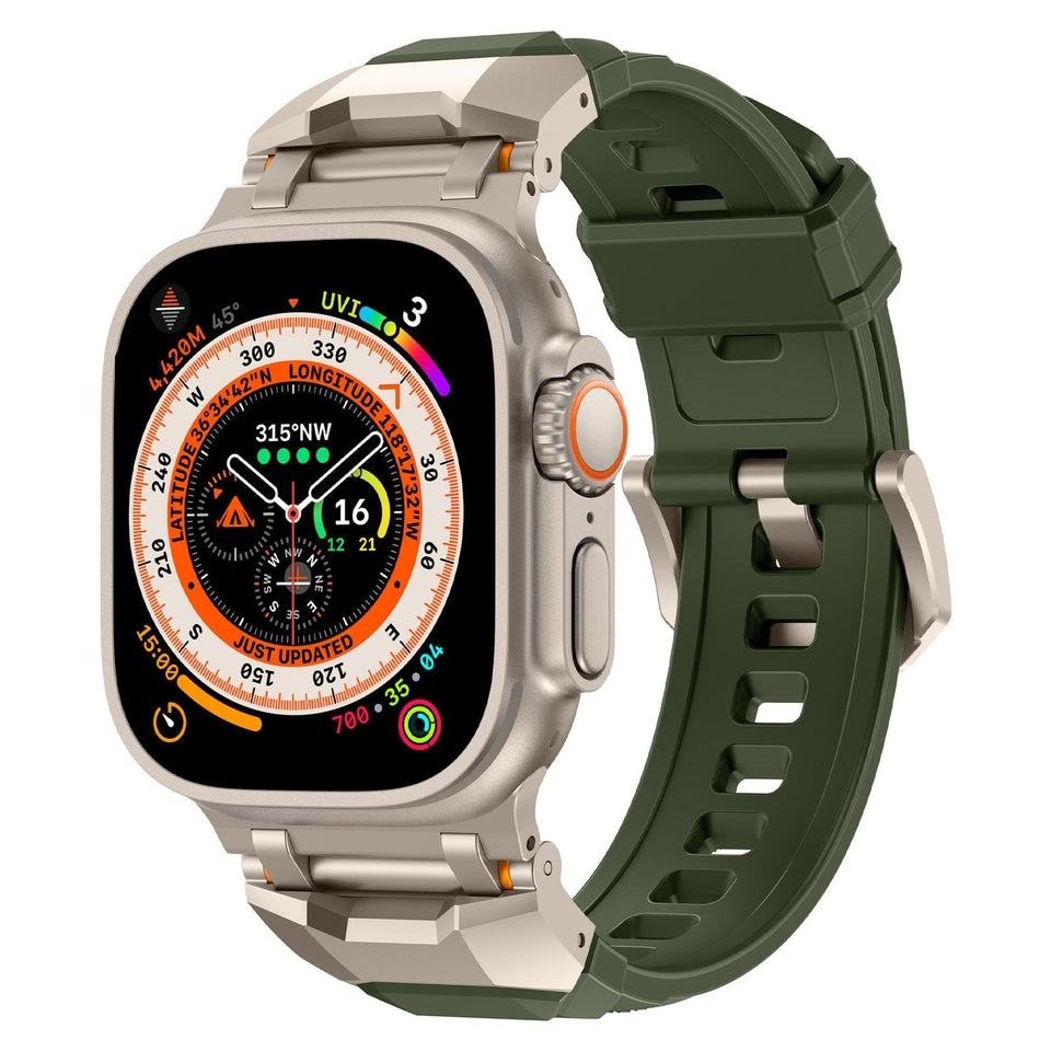 NexWing Sportband With Ultra Metal End Pieces Strap - Wear with style