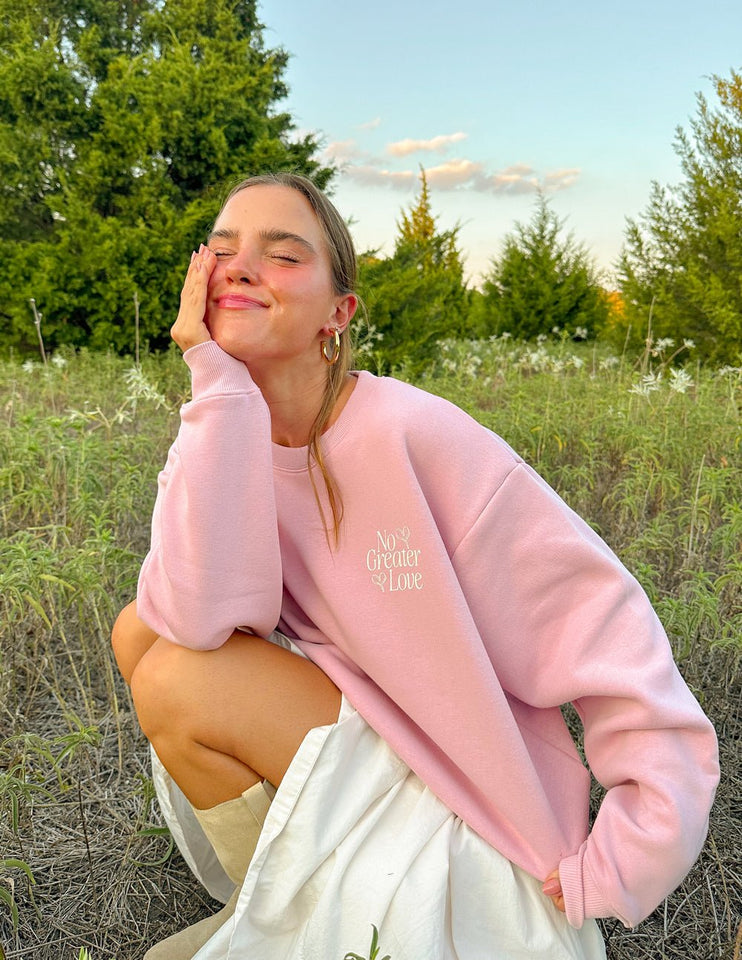 No Greater Love Unisex Crewneck - Wear with style