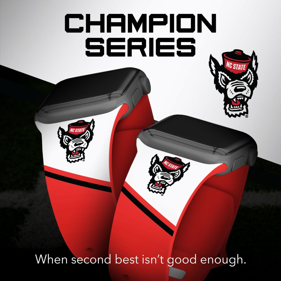 North Carolina State Wolf Pack HD Apple Watch Band - Wear with style
