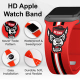 North Carolina State Wolf Pack HD Apple Watch Band - Wear with style
