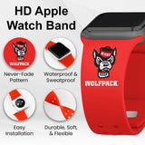 North Carolina State Wolf Pack HD Apple Watch Band - Wear with style