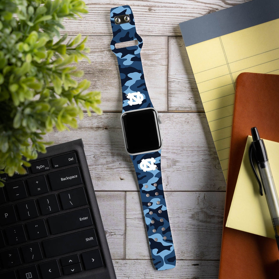 North Carolina Tar Heels HD Apple Watch Band - Wear with style