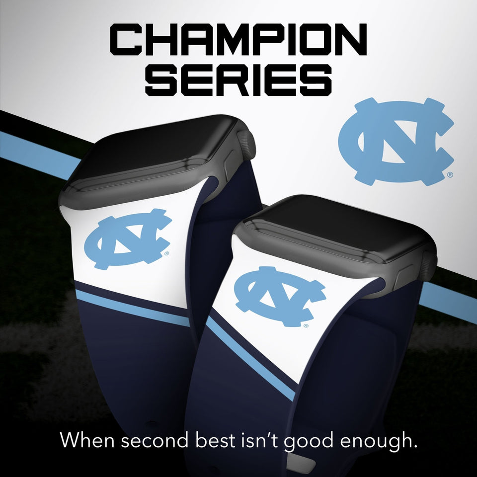 North Carolina Tar Heels HD Apple Watch Band - Wear with style