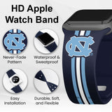 North Carolina Tar Heels HD Apple Watch Band - Wear with style
