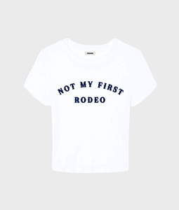 Not My First Rodeo Baby Tee - Wear with style