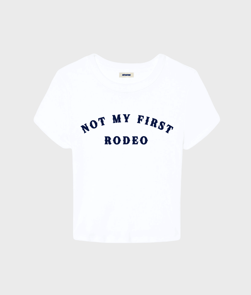 Not My First Rodeo Baby Tee - Wear with style