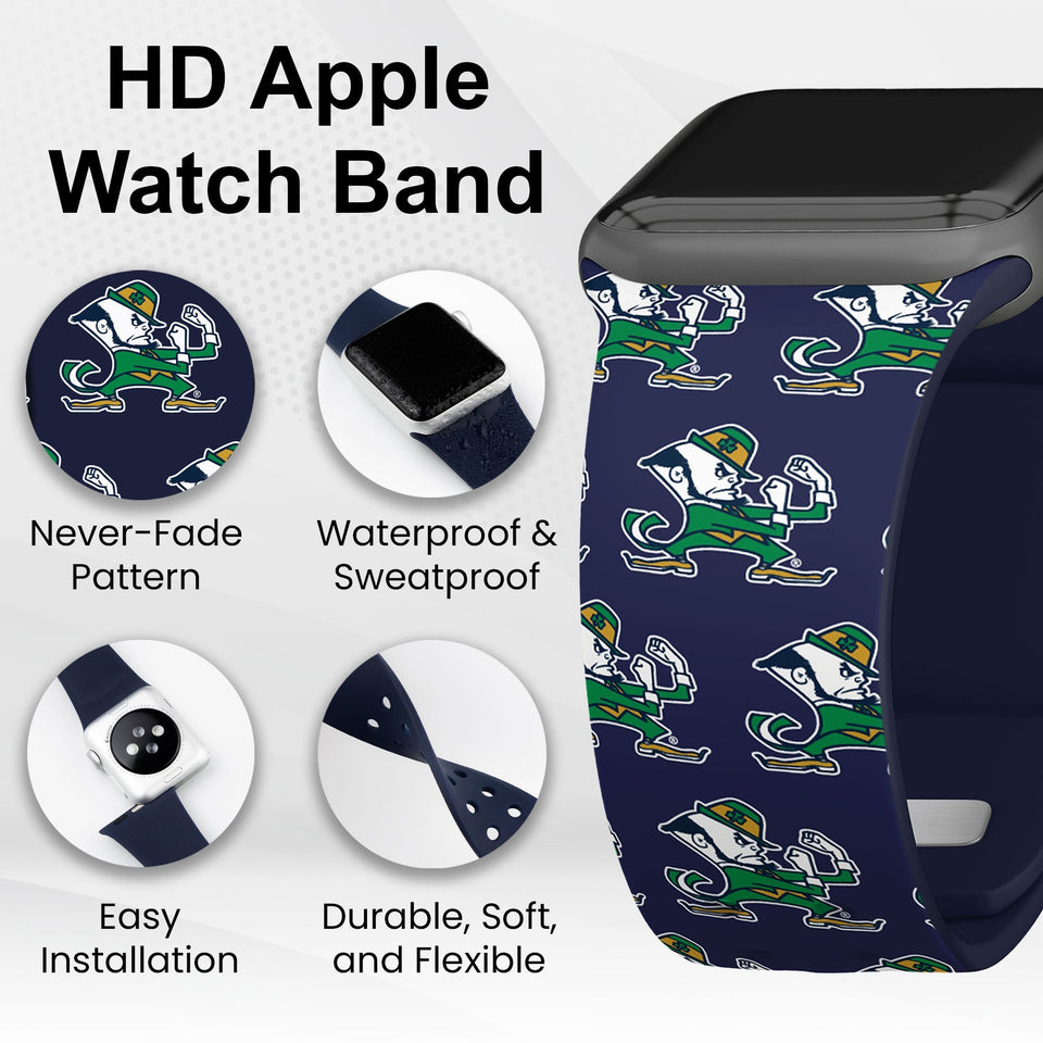 Notre Dame Fighting Irish HD Apple Watch Band - Wear with style
