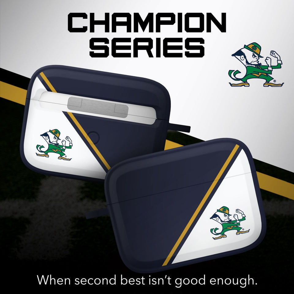 Notre Dame Fighting Irish HDX Champion Series Apple AirPods Pro 1 & 2 Case Cover - Wear with style
