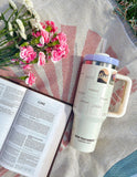 NT Bible Checklist 40 oz Tumbler - Wear with style