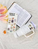 NT Bible Checklist 40 oz Tumbler - Wear with style