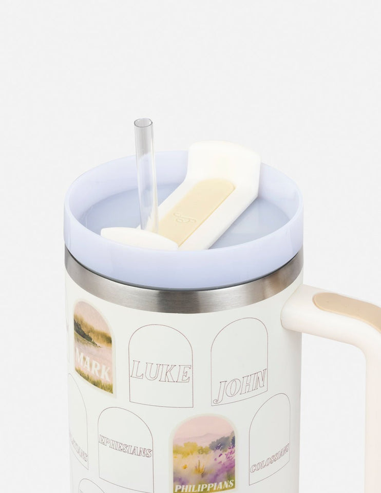 NT Bible Checklist 40 oz Tumbler - Wear with style