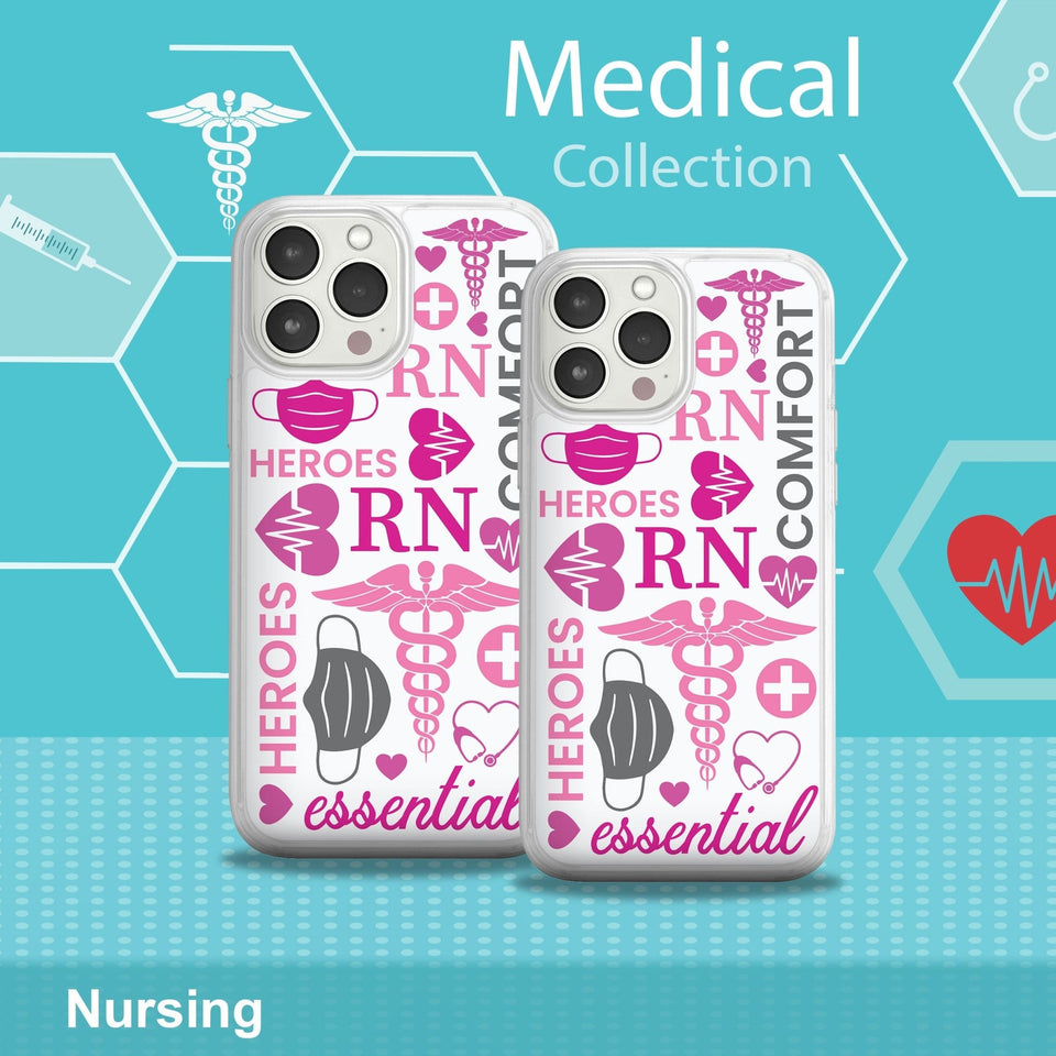 Nurse HD Apple iPhone 12 Series Mag - Safe Phone Case - Wear with style