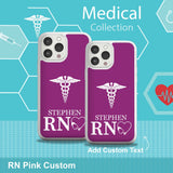 Nurse HD Custom Name Apple iPhone 13 Series Mag - Safe Phone Case - Wear with style