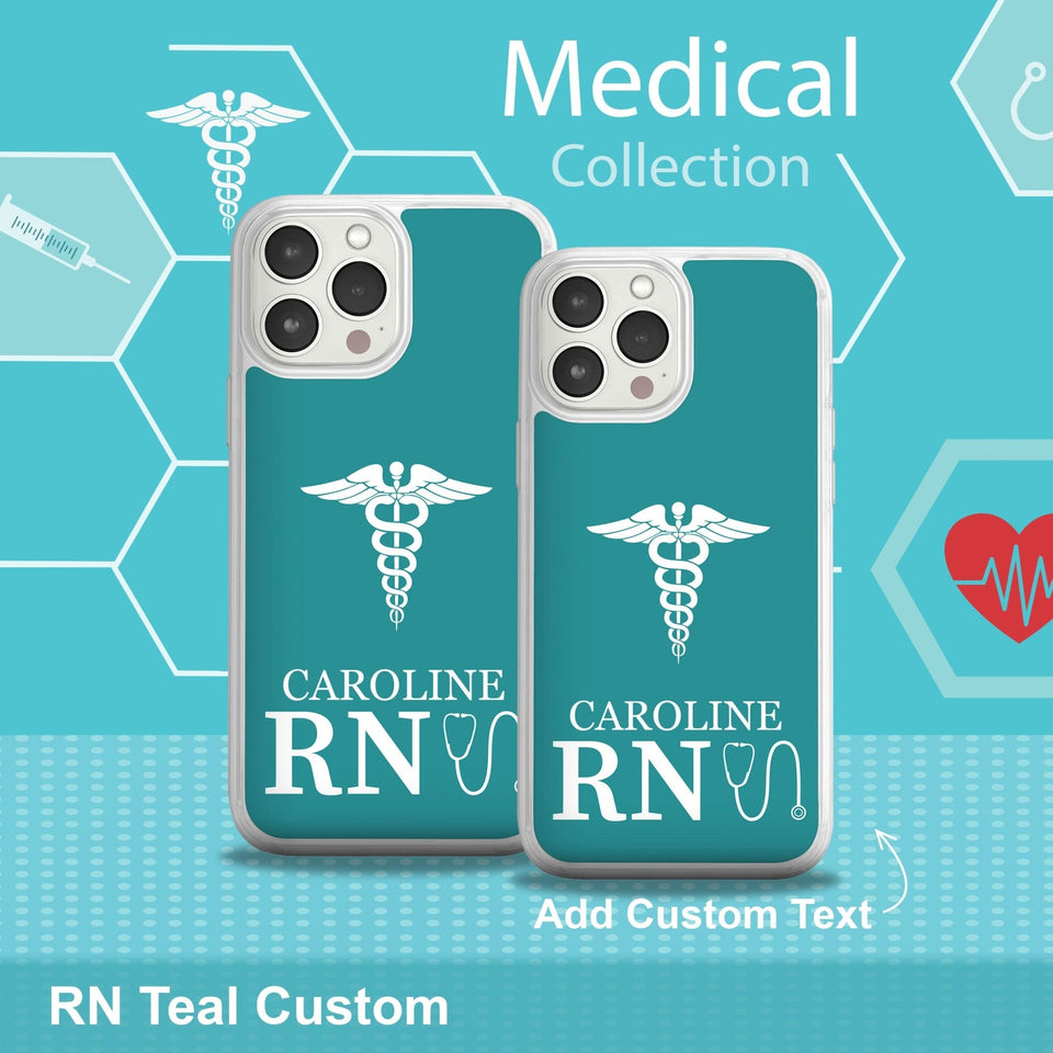 Nurse HD Custom Name Apple iPhone 15 Series Mag - Safe Phone Case - Wear with style