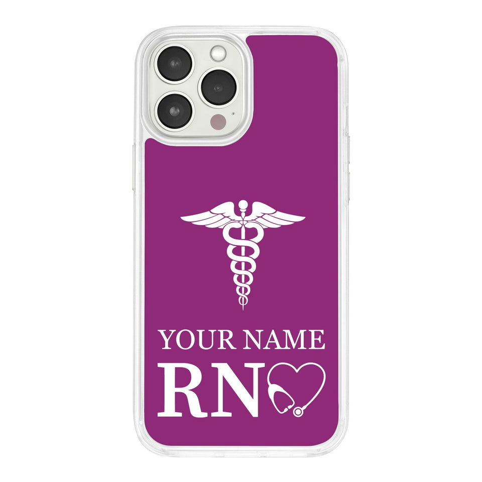Nurse HD Custom Name iPhone 16 Mag - Safe Phone Case - Wear with style