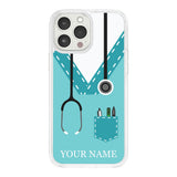 Nurse HD Custom Name iPhone 16 Mag - Safe Phone Case - Wear with style