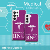 Nurse HD Custom Name Samsung Galaxy S21 Phone Case - Wear with style