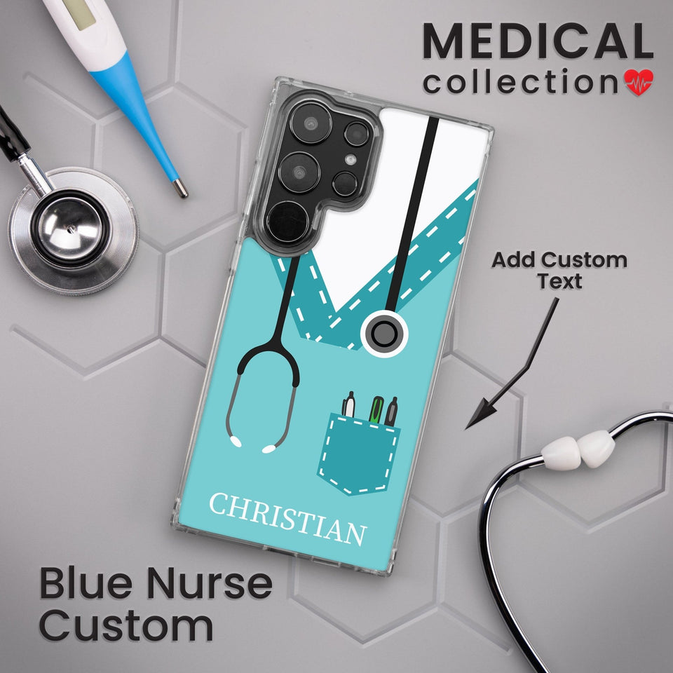 Nurse HD Custom Name Samsung Galaxy S21 Phone Case - Wear with style