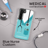 Nurse HD Custom Name Samsung Galaxy S21 Phone Case - Wear with style