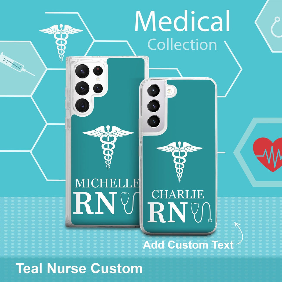 Nurse HD Custom Name Samsung Galaxy S21 Phone Case - Wear with style