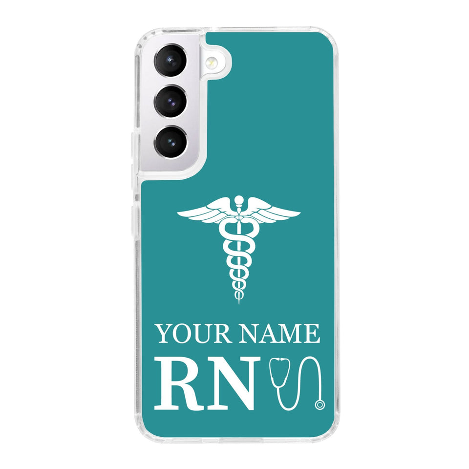 Nurse HD Custom Name Samsung Galaxy S21 Phone Case - Wear with style
