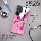 Nurse HD Custom Name Samsung Galaxy S22 Phone Case - Wear with style