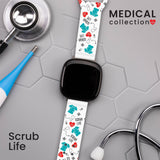 Nursing HD Fitbit Versa 3 and Sense 1 Watch Band - Wear with style