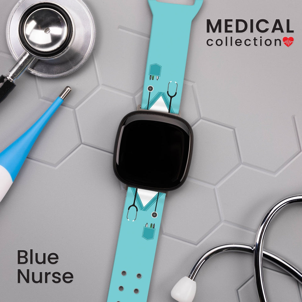 Nursing HD Fitbit Versa 3 and Sense 1 Watch Band - Wear with style