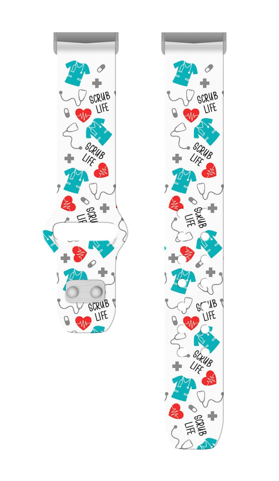 Nursing HD Fitbit Versa 3 and Sense 1 Watch Band - Wear with style