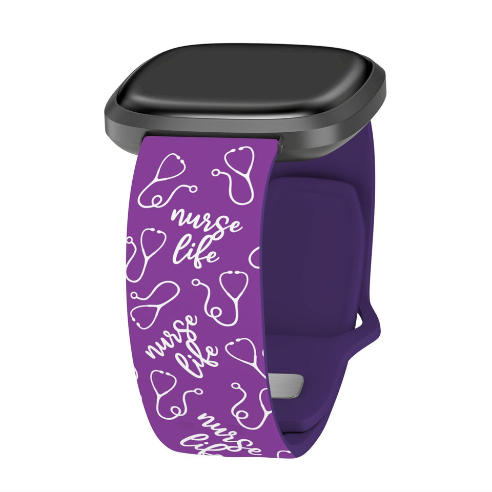 Nursing HD Fitbit Versa 3 and Sense 1 Watch Band - Wear with style