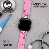 Nursing HD Fitbit Versa 3 and Sense 1 Watch Band - Wear with style