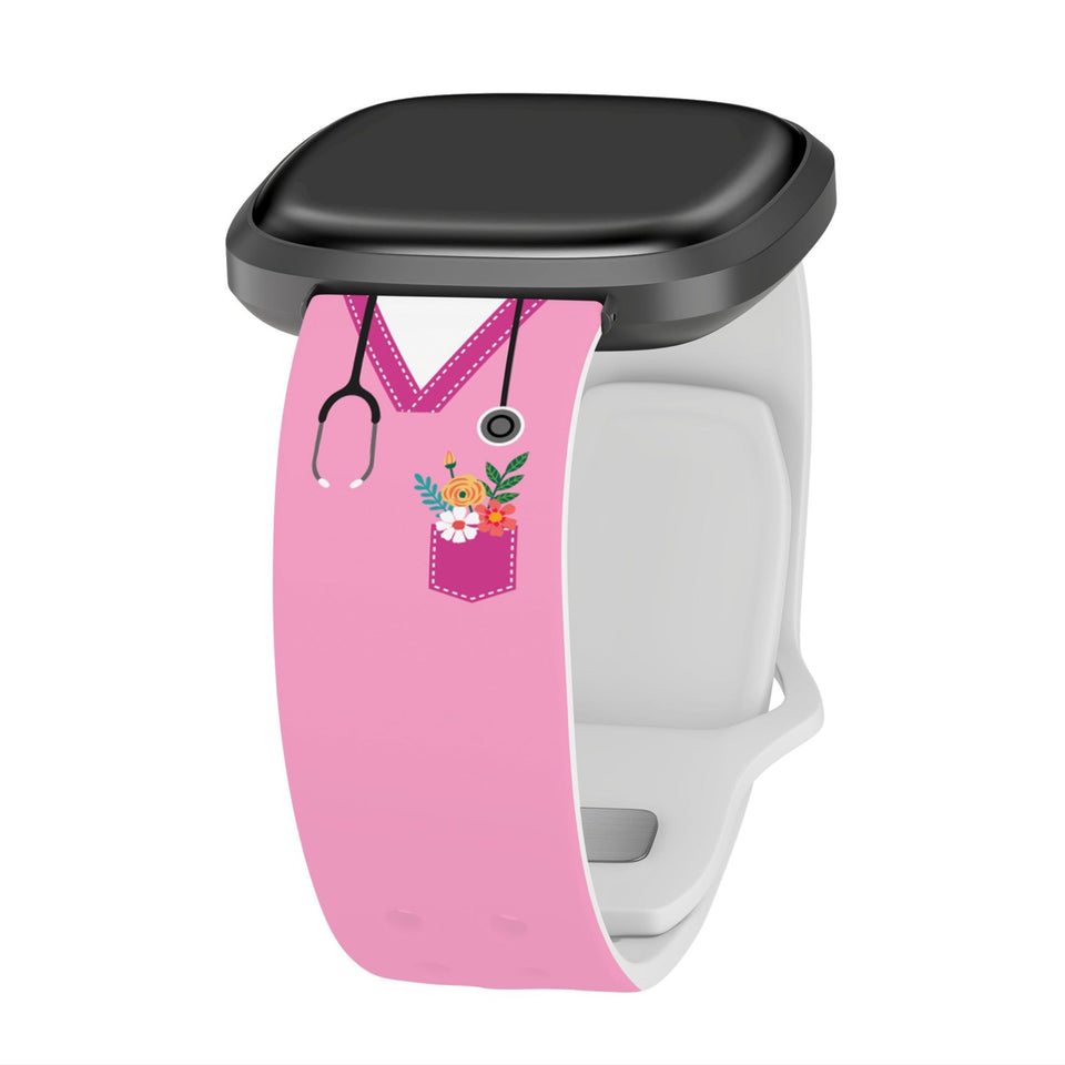 Nursing HD Fitbit Versa 3 and Sense 1 Watch Band - Wear with style