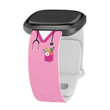 Nursing HD Fitbit Versa 3 and Sense 1 Watch Band - Wear with style