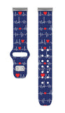 Nursing HD Fitbit Versa 3 and Sense 1 Watch Band - Wear with style