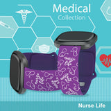Nursing HD Fitbit Versa 3 and Sense 1 Watch Band - Wear with style