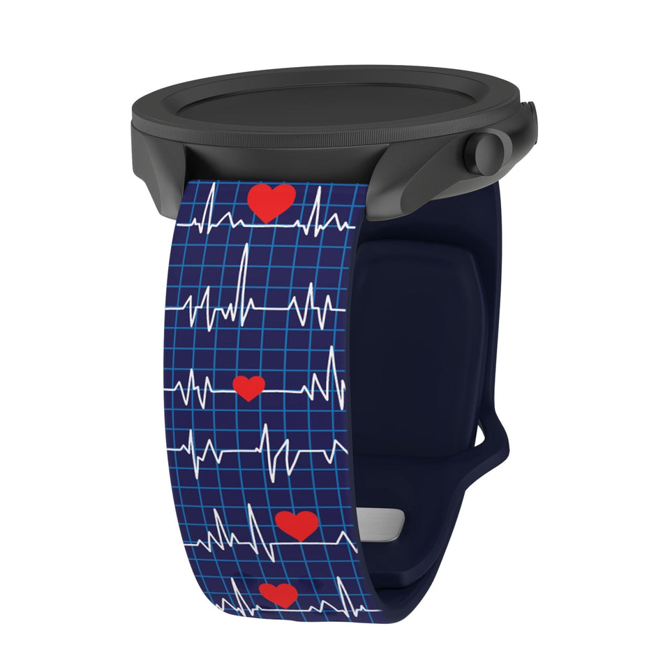 Nursing HD Watchband for Samsung, Garmin, Fossil, and More for Samsung, Garmin, Fossil, and More - Wear with style