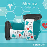 Nursing HD Watchband for Samsung, Garmin, Fossil, and More for Samsung, Garmin, Fossil, and More - Wear with style