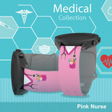 Nursing HD Watchband for Samsung, Garmin, Fossil, and More for Samsung, Garmin, Fossil, and More - Wear with style