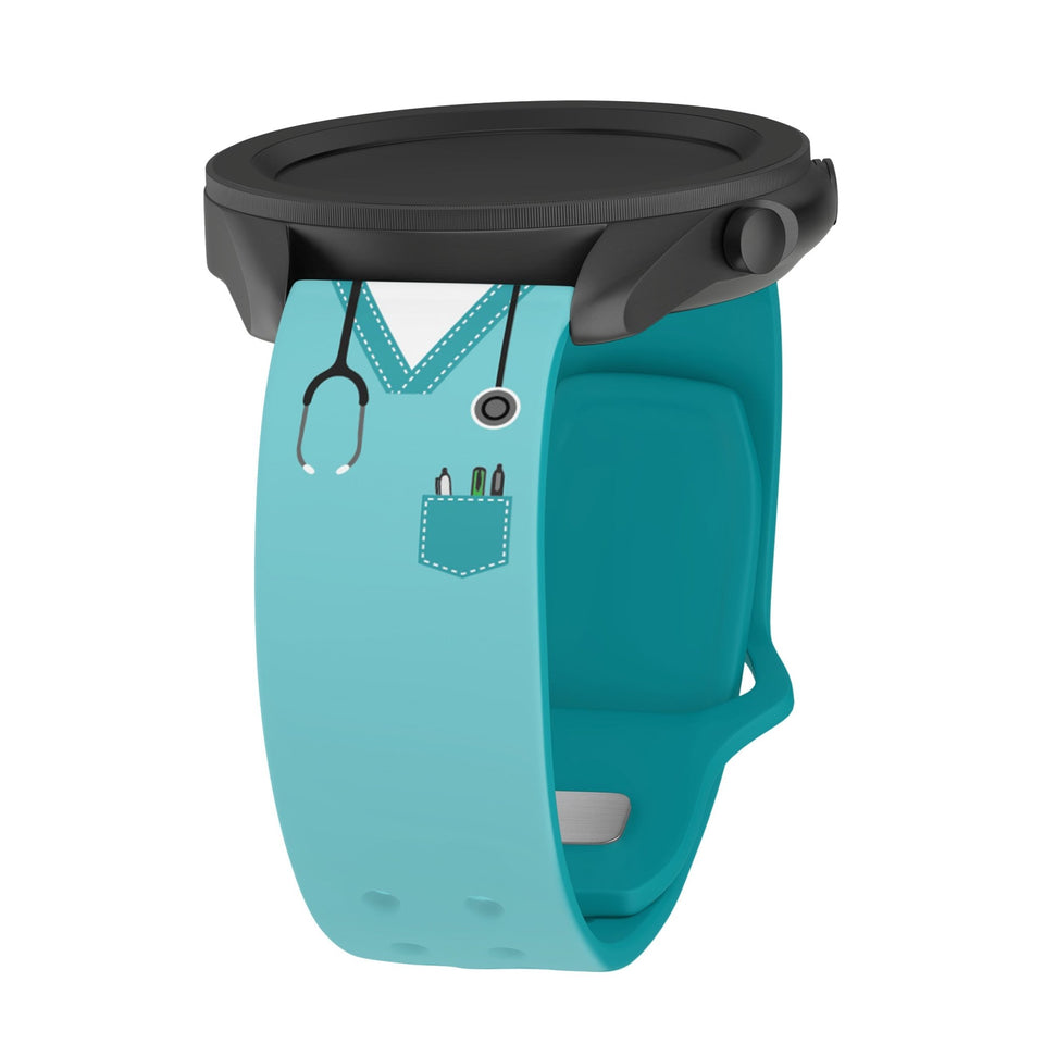 Nursing HD Watchband for Samsung, Garmin, Fossil, and More for Samsung, Garmin, Fossil, and More - Wear with style