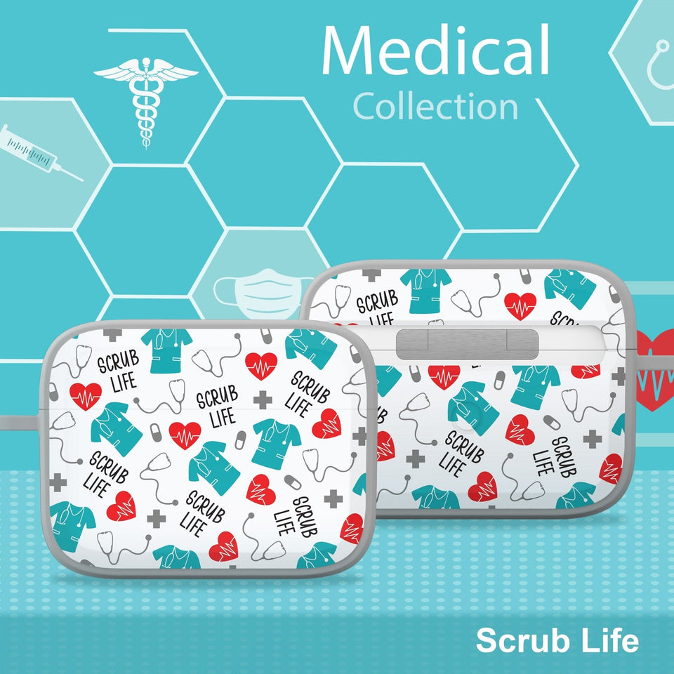 Nursing HDX Apple AirPods Pro 1 & 2 Case Cover - Wear with style