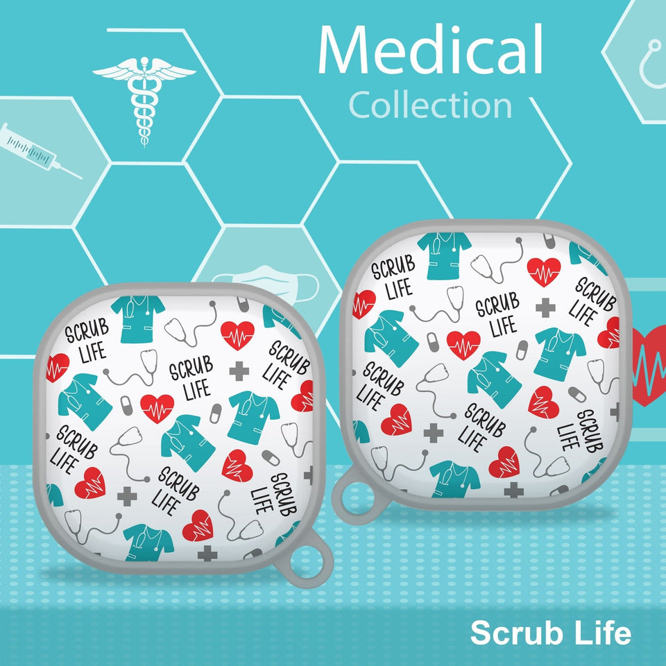 Nursing HDX Samsung Galaxy Buds Pro & Buds Live Case Cover - Wear with style