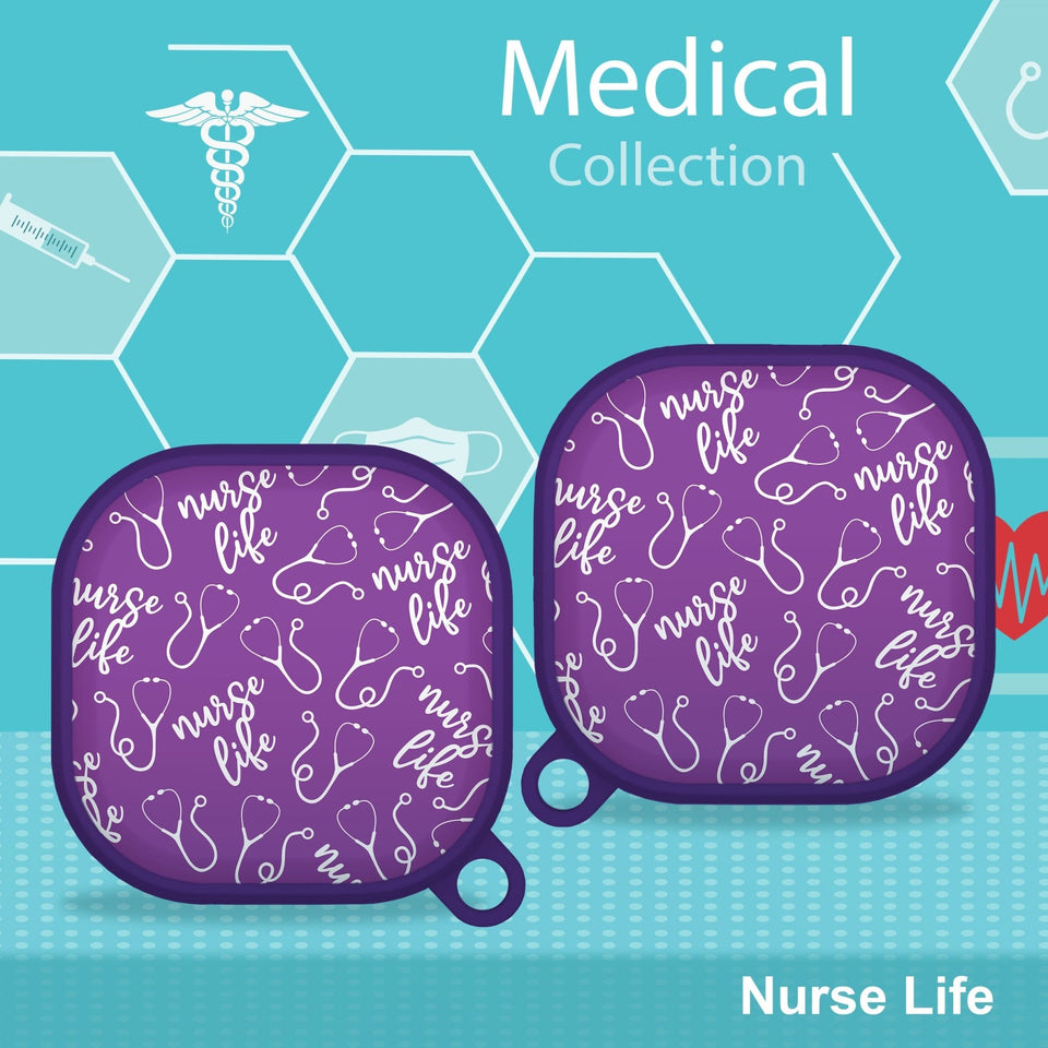 Nursing HDX Samsung Galaxy Buds Pro & Buds Live Case Cover - Wear with style