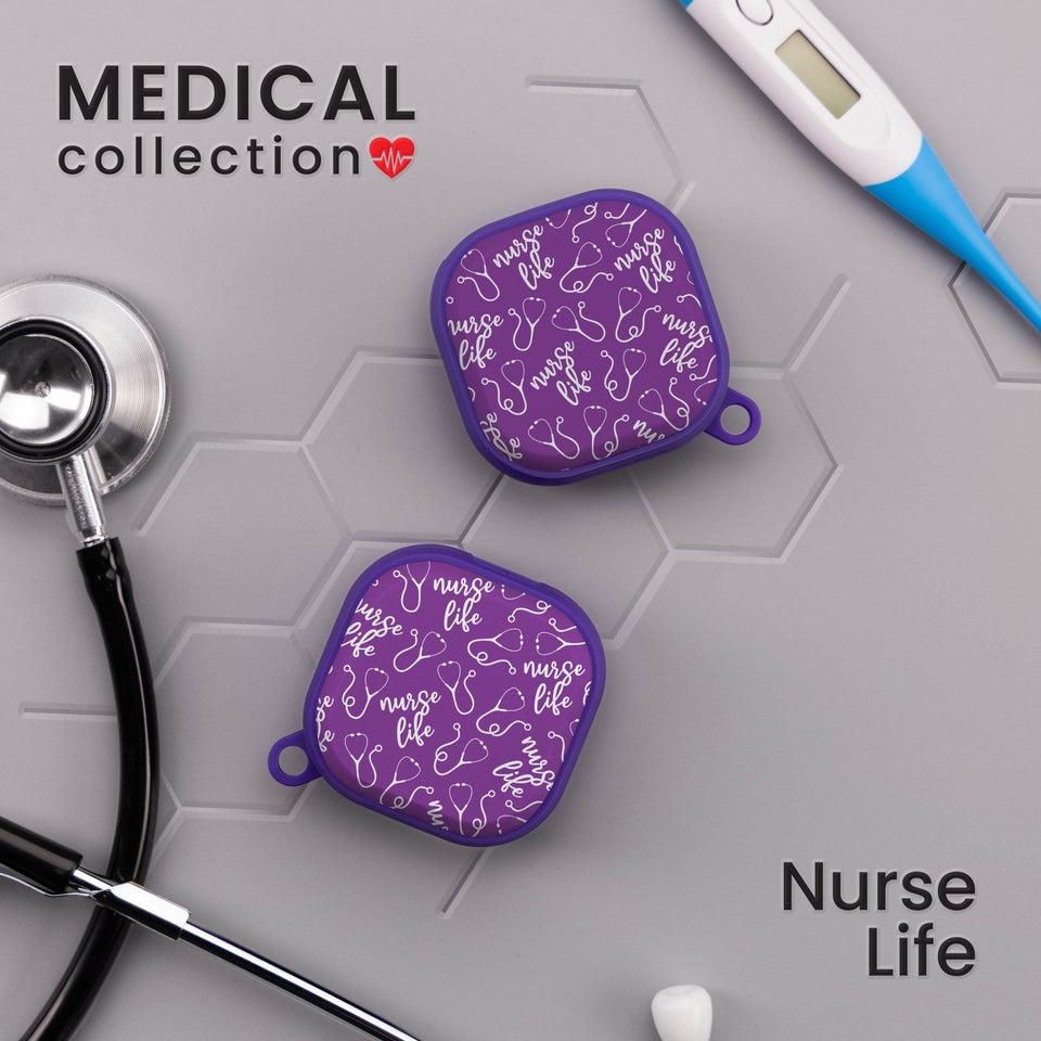 Nursing HDX Samsung Galaxy Buds Pro & Buds Live Case Cover - Wear with style