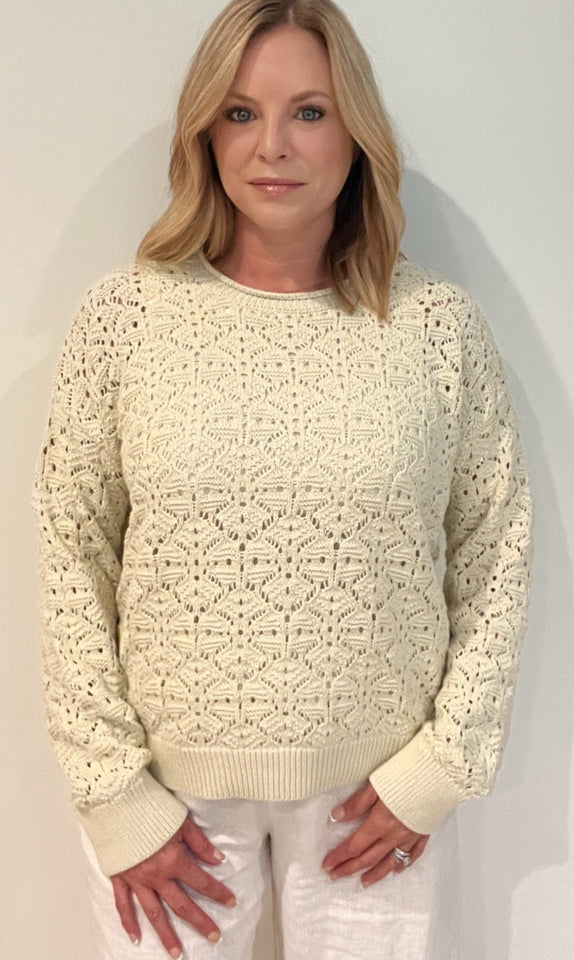 Oatfield Knit Sweater - Natural - Wear with style
